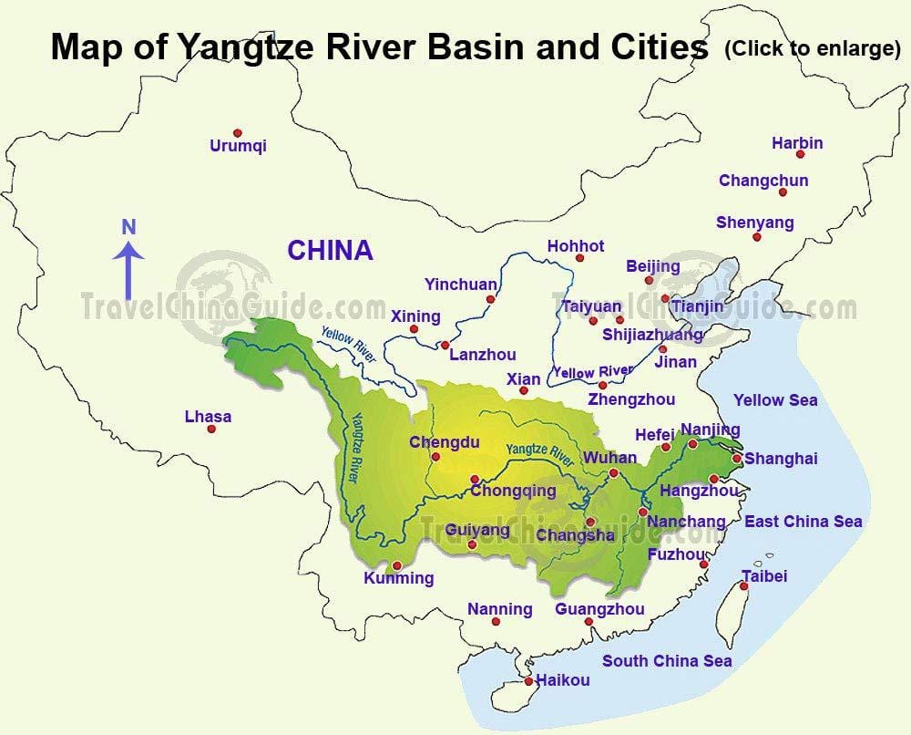 Çin yangtze Nehri göster