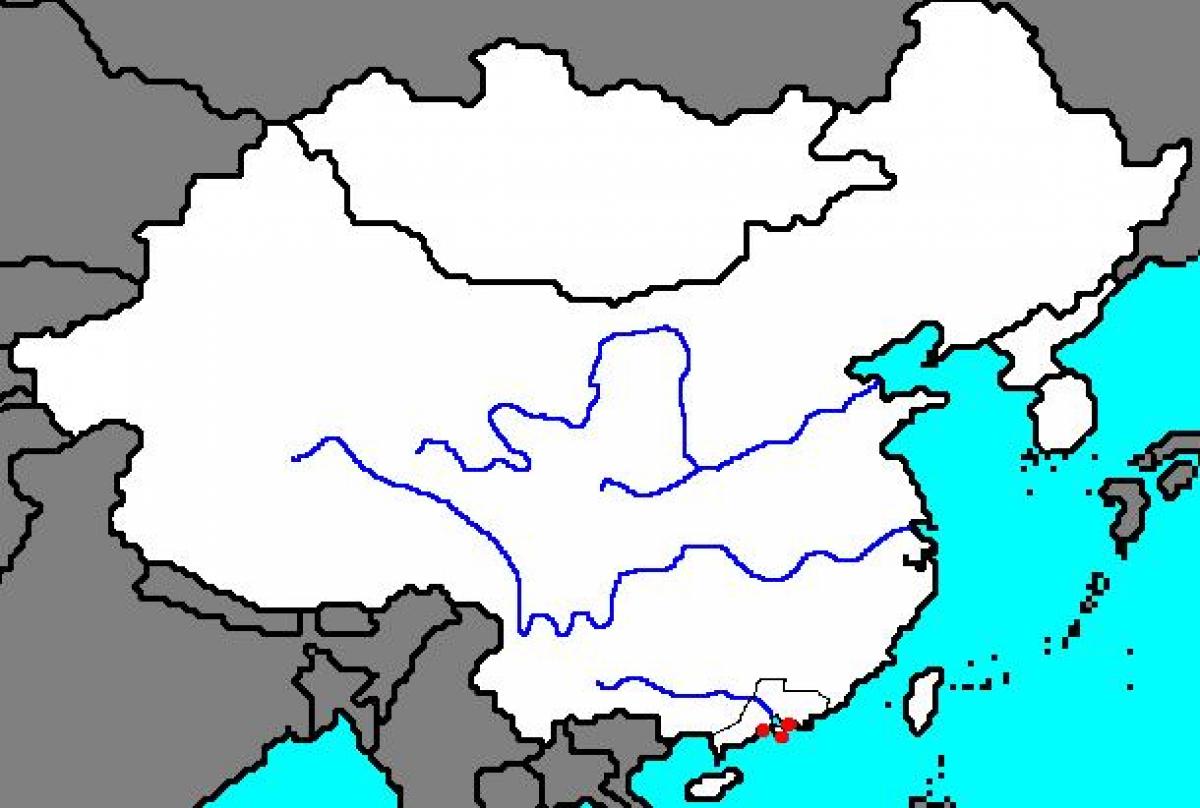 Antik Çin boş harita
