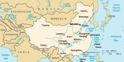 Çin Antik harita
